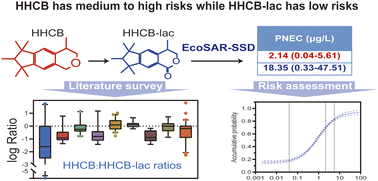 Graphical abstract: Ecological risk of galaxolide and its transformation product galaxolidone: evidence from the literature and a case study in Guangzhou waterways