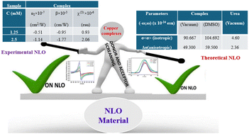 Graphical abstract: Exploring superior nonlinear optical properties of copper complexes with π-conjugated ligands: experimental and theoretical investigation