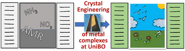 Graphical abstract: Tackling environmental and health issues via crystal engineering of metal complexes