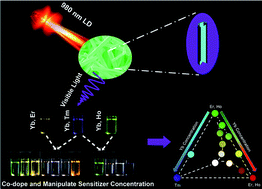 Graphical abstract: Tunable multicolor and bright white emission of one-dimensional NaLuF4:Yb3+,Ln3+ (Ln = Er, Tm, Ho, Er/Tm, Tm/Ho) microstructures