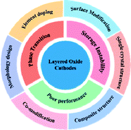 Graphical abstract: Challenges of layer-structured cathodes for sodium-ion batteries
