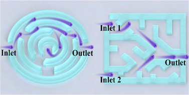 Graphical abstract: High-throughput and directed microparticle manipulation in complex-shaped maze chambers based on travelling surface acoustic waves