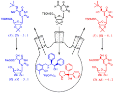 Graphical abstract: First organocatalytic, diastereoselective synthesis of tRNA wobble nucleosides: (R)- and (S)-methoxycarbonylhydroxymethyluridines (mchm5Us) and their acid analogues (chm5Us)