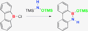 Graphical abstract: Rearrangement from the heteroantiaromatic borole to the heteroaromatic azaborine motif
