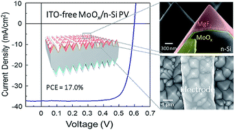 Graphical abstract: ITO-free carrier-selective contact for crystalline silicon solar cells