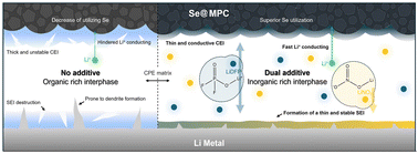 Graphical abstract: Synergistic dual-additive engineering in composite-polymer-electrolyte empowering long-lifespan all-solid-state Li–Se batteries