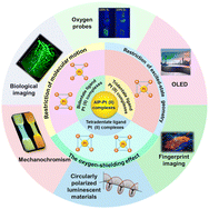 Graphical abstract: Aggregation-induced phosphorescence Pt(ii) complexes: molecular design strategies, mechanistic insights and applications