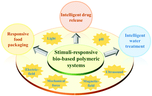 Graphical abstract: Stimuli-responsive bio-based polymeric systems and their applications