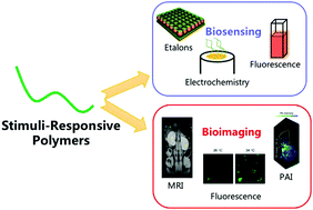 Graphical abstract: Stimuli-responsive polymer-based systems for diagnostic applications