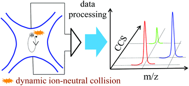 Graphical abstract: Ion collision cross section measurements in Fourier transform-based mass analyzers