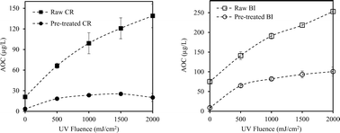 Graphical abstract: Pretreatment of natural organic matter to control biological stability