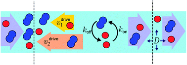 Graphical abstract: The efficiency of driving chemical reactions by a physical non-equilibrium is kinetically controlled