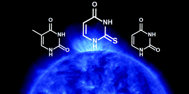 Graphical abstract: Internal conversion and intersystem crossing pathways in UV excited, isolated uracils and their implications in prebiotic chemistry