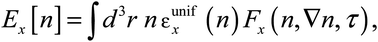 Graphical abstract: Performance of a nonempirical exchange functional from density matrix expansion: comparative study with different correlations