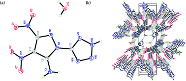 Graphical abstract: 3,4-Dinitro-1-(1H-tetrazol-5-yl)-1H-pyrazol-5-amine (HANTP) and its salts: primary and secondary explosives