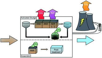 Graphical abstract: Emerging investigators series: revisiting greenhouse gas mitigation from conventional activated sludge and anaerobic-based wastewater treatment systems