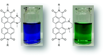 Graphical abstract: Efficient catalytic vicinal diamination of arylene diimides