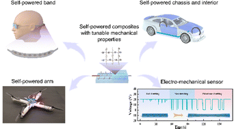 Graphical abstract: Self-powered composites by bioinspired device-to-material integration