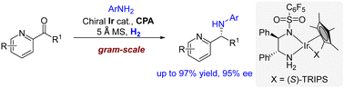 Graphical abstract: Iridium-catalyzed asymmetric reductive amination of C2-acylpyridines