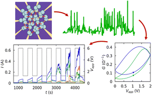 Graphical abstract: Learning and spiking dynamics in brain-like nanoscale networks