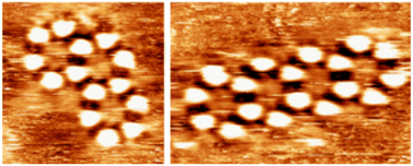 Graphical abstract: Molecular islands at the liquid–solid interface
