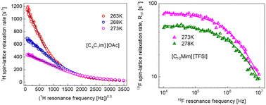 Graphical abstract: Dynamics of ionic liquids by means of nuclear magnetic resonance relaxation – overview of theoretical approaches