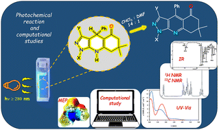 Graphical abstract: Pyrazolo[3,4-b]hydroquinoline-5-ones: photochemical and DFT computational studies
