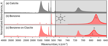 Graphical abstract: Infrared spectroscopy at the surface of carbonates