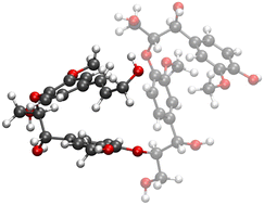 Graphical abstract: Analysing π–π-stacking interactions in lignin nanoparticles from molecular simulations – insights and lessons learned