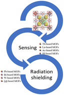 Graphical abstract: In situ degradation and radiation-responsive behavior of metal organic frameworks under high-energy irradiation: implications for sensing and shielding