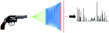 Graphical abstract: Development of a UHPLC method for the detection of organic gunshot residues using artificial neural networks