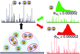 Graphical abstract: Photoluminescence spectra and quantum yields of gold nanosphere monomers and dimers in aqueous suspension