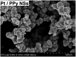 Graphical abstract: A sensitive electrochemical Hg2+ ions sensor based on polypyrrole coated nanospherical platinum