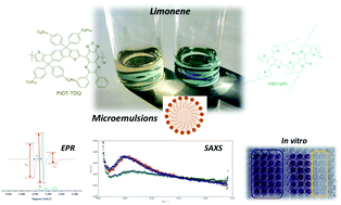 Graphical abstract: Short-wave and near infrared π-conjugated polymers hosted in a biocompatible microemulsion: a pioneering approach for photoacoustic contrast agents