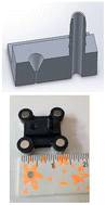 Graphical abstract: Development of a microsampler suitable for aerial collection of aerosol particles