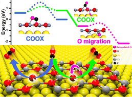 Graphical abstract: Activating lattice oxygen of single-layer ZnO for the catalytic oxidation reaction