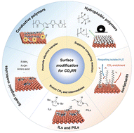 Graphical abstract: Recent advances in surface modification for enhanced electrocatalytic CO2 reduction