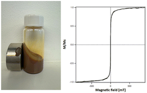 Graphical abstract: Synthesis of YIG and Bi-YIG nanoparticles by coprecipitation and thermal treatment: towards magnetic liquids with controlled magneto-optical properties