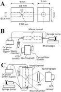 Graphical abstract: Atomic emission spectrometry in liquid electrode plasma using an hourglass microchannel