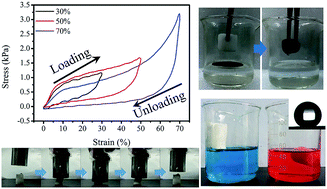 Graphical abstract: Ultrasoft gelatin aerogels for oil contaminant removal
