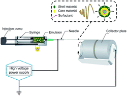 Graphical abstract: Emulsion-based systems for fabrication of electrospun nanofibers: food, pharmaceutical and biomedical applications