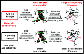 Graphical abstract: Mechanistic studies of Cp*Ir(iii)/Cp*Rh(iii)-catalyzed branch-selective allylic C–H amidation: why is Cp*Ir(iii) superior to Cp*Rh(iii)?