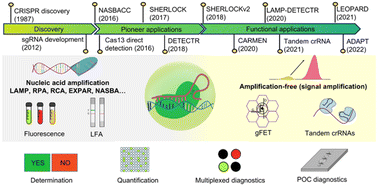 Graphical abstract: Recent progress in nucleic acid detection with CRISPR