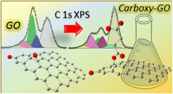 Graphical abstract: One-pot carboxyl enrichment fosters water-dispersibility of reduced graphene oxide: a combined experimental and theoretical assessment