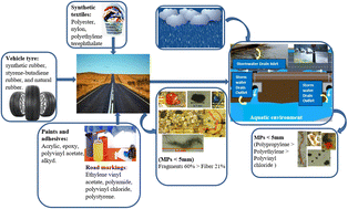 Graphical abstract: Microplastic distribution and ecological risks: investigating road dust and stormwater runoff across land uses