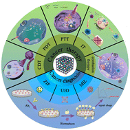 Graphical abstract: Prospects, advances and biological applications of MOF-based platform for the treatment of lung cancer