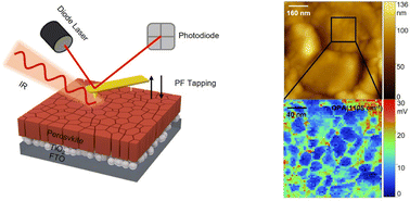 Graphical abstract: Chemical nanoimaging of octylphosphonic acid molecular additives on hybrid organic–inorganic perovskite films