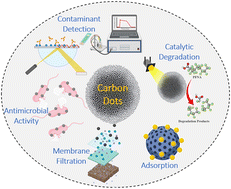 Graphical abstract: Carbon dots: a promising path towards environmental sustainability