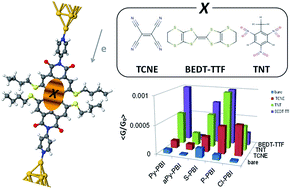 Graphical abstract: Exploiting the extended π-system of perylene bisimide for label-free single-molecule sensing