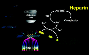 Graphical abstract: Time-resolved visual detection of heparin by accelerated etching of gold nanorods